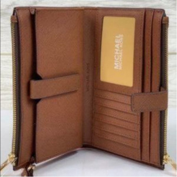 Michael Kors DoubleZip Wallet Wristlet - Picture 4 of 7